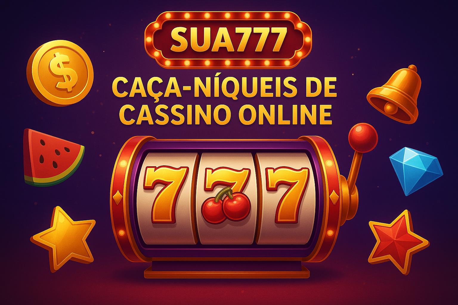 Explore o mundo das slot machines no SUA777 Casino